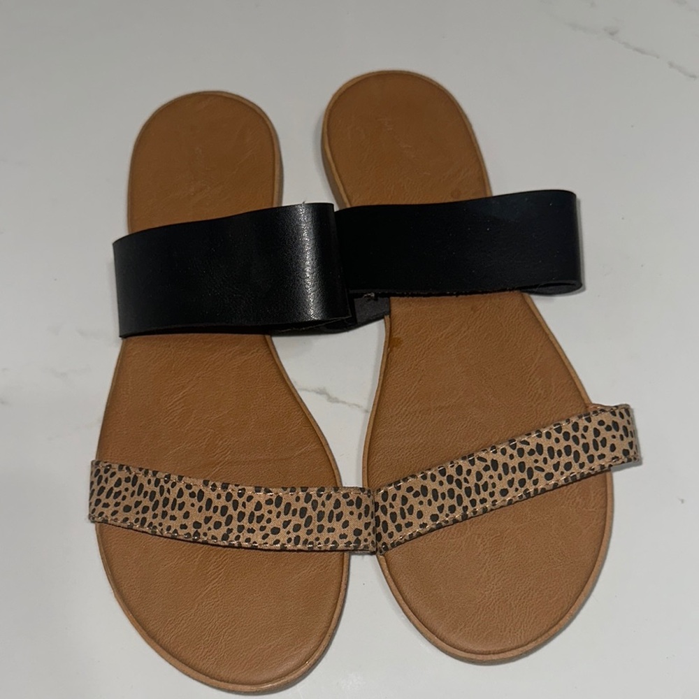 Target leopard sandals